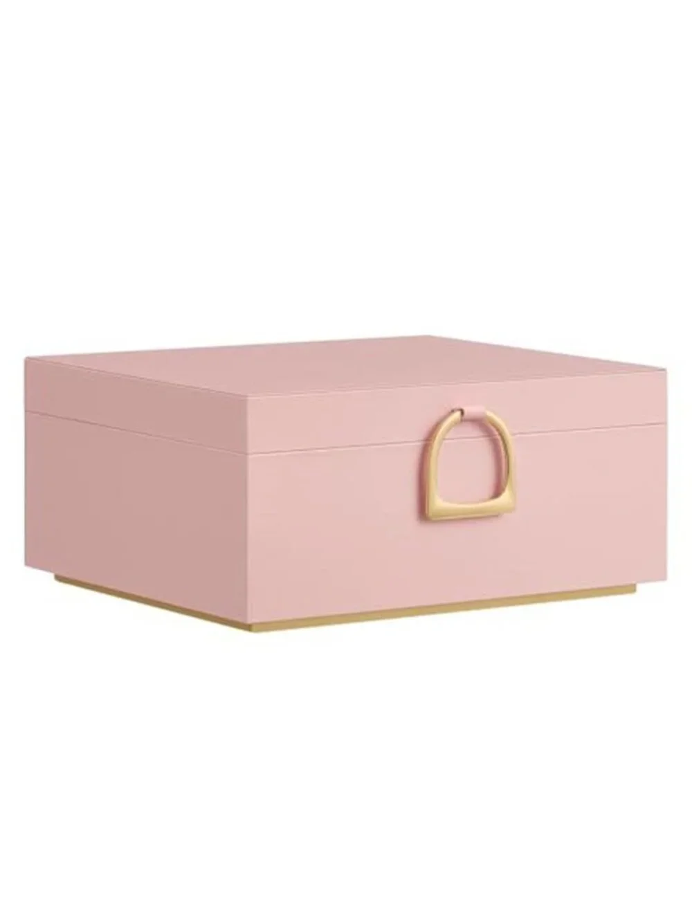 Jewelry Box Organizer Velvet Storage Case Ring Earring Necklace Holder Pink